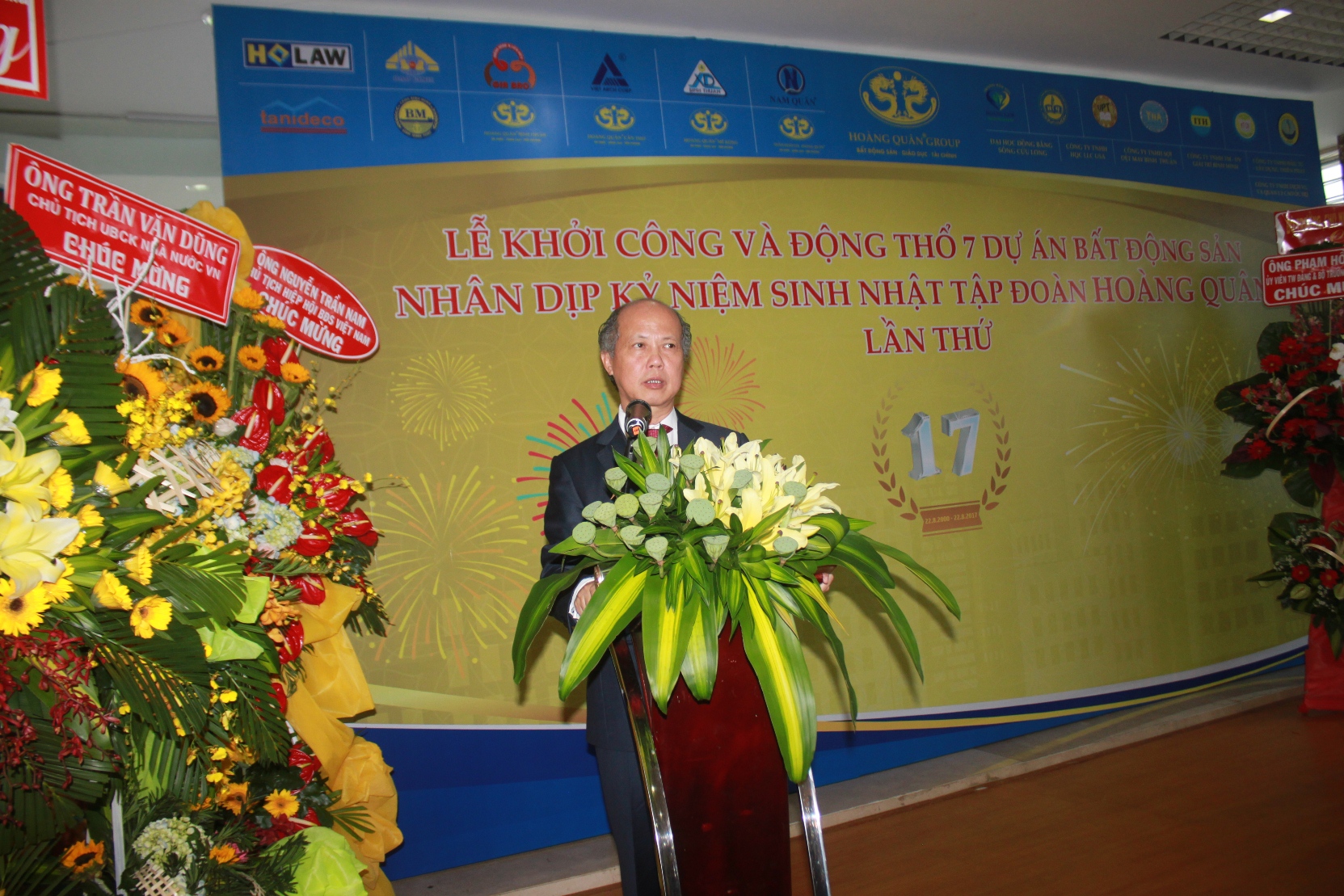 Chủ tịch Hiệp hội BĐS Việt Nam,Ông Nguyễn Trần Nam phát biểu tại sự kiện ngày 22/08/2017 Chủ tịch Hiệp hội BĐS Việt Nam,Ông Nguyễn Trần Nam phát biểu tại sự kiện ngày 22/08/2017